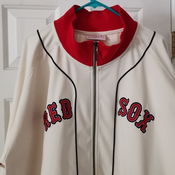 Mitchell and Ness Boston Red Sox track jacket - Picture 2 of 11
